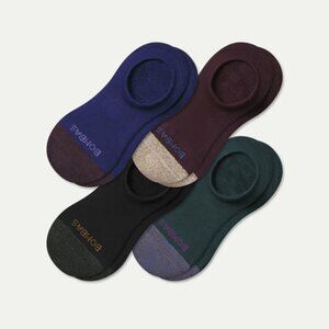 ✨NEW✨BOMBAS - 4 pk Men's Cushioned No Show Socks - Large